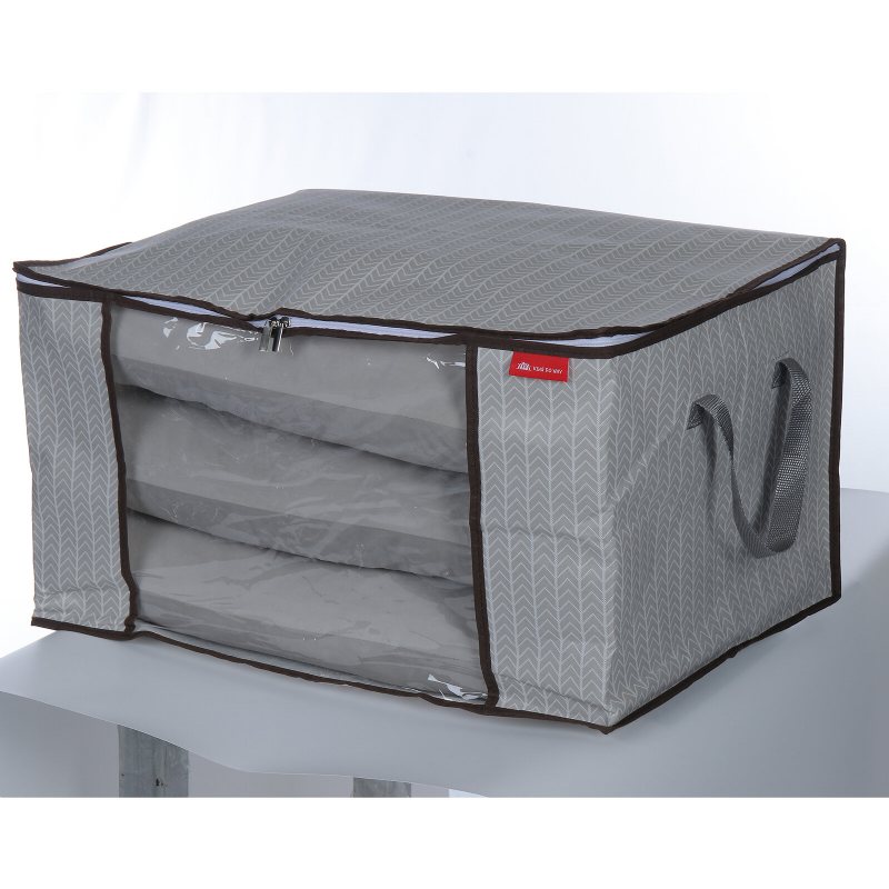 Oxford Clothes Storage Bag Vikbar Stapelbar Vattentät Quilt Bag