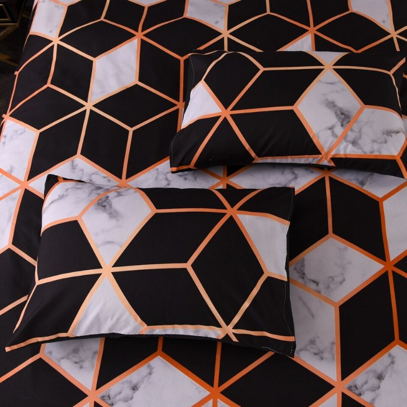 Geometriska Mönster Sängkläder Set