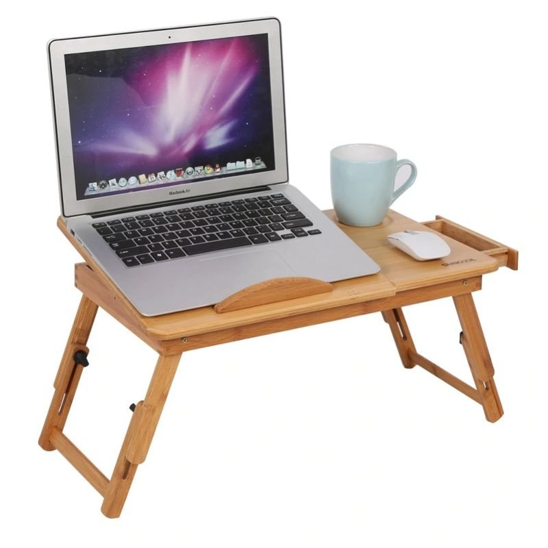 Lap Desk Bamboo Justerbar Sovsal