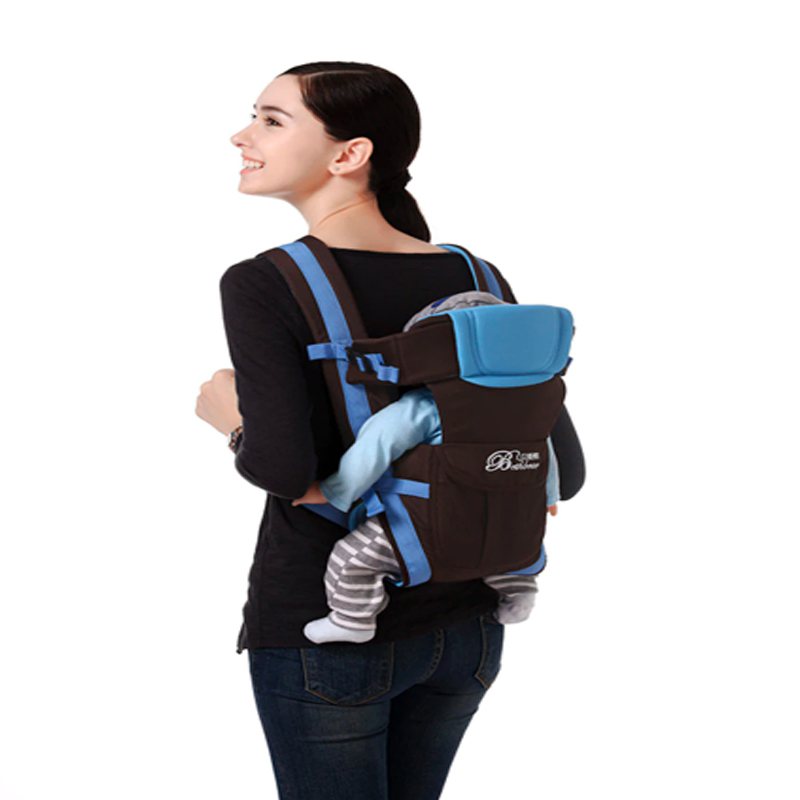 4 I 1 Bärsele Ergonomisk Andningsbar Kangaroo Wrap-sele