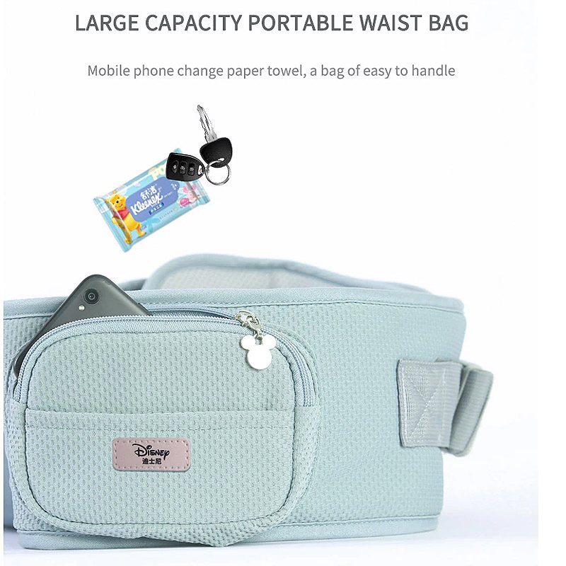 Ergonomisk Bärsele Höftsits Babyhållare Sling Wrap