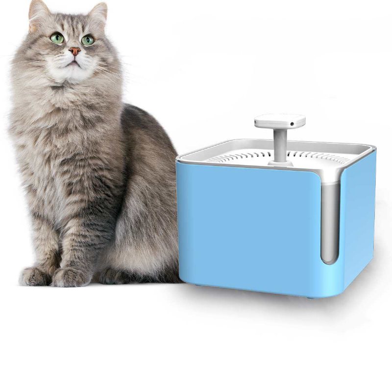 3l Wifi Husdjur Smart Automatisk Cirkulerande Vatten Dispenser Fontän Tyst Cat Dricksvatten Elektrisk Matningsskål Katter Hundar Dricksfontän