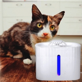 Bakeey 3l Dricksfontän Led Ljusande Visuell Automatisk Vattencirkulation Hundbevattningsmaskin Katttillbehör