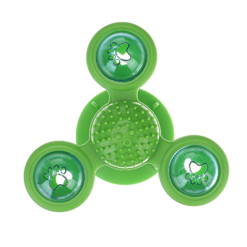 Cat Nip Interactive Windmill Toy Bell Katt Husdjur Nano Stick Vägg Molar Kittlande Pet Toy Valp Hund Tillbehör