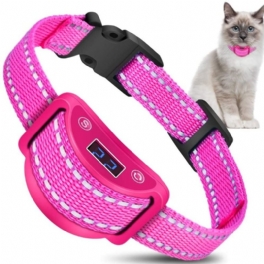 Cat Shock Collar Automatisk Meowing Preventer Trainer