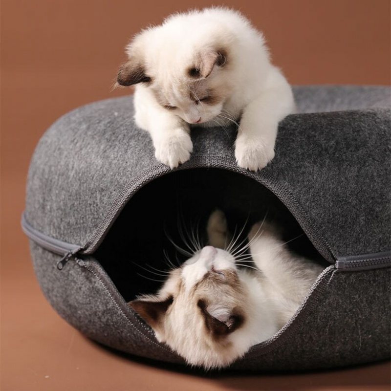 Cats Tunnel Interaktiv Leksak Med Dubbla Användningsområden