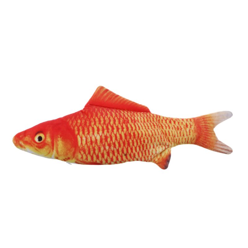 Charminer 2-pack Elektrisk Katt Fiskleksak Realistisk Rörlig Fisk Kattleksaksimulering Kattmynta Kickerleksaker Interaktiva Fiskkattleksaker För Inomhuskatter Som Biter
