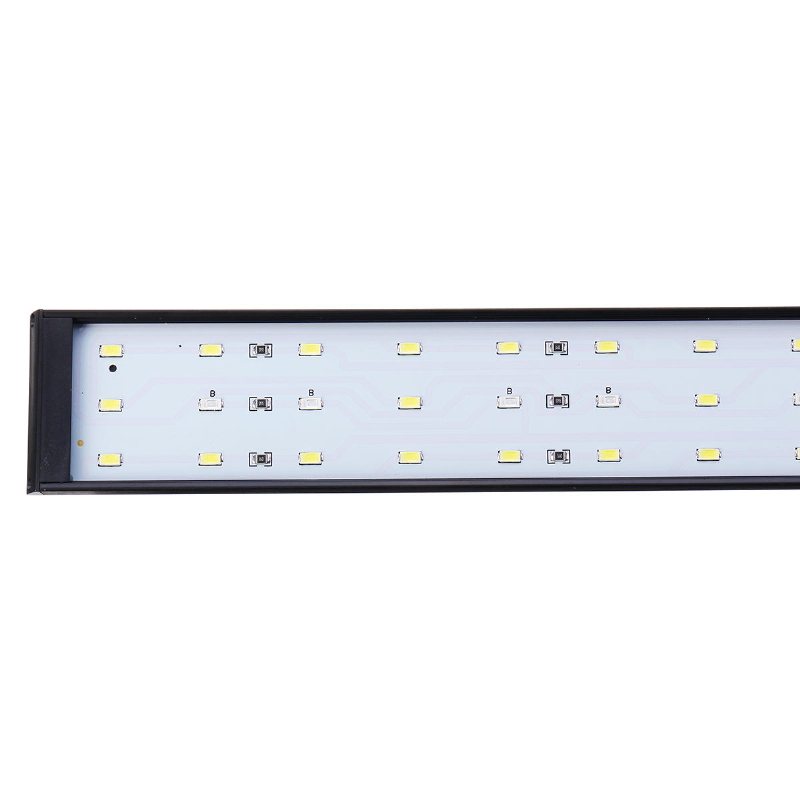 100-240v 10w Clip-on Led Aquarium Light Decoration Lighting Lampa Med Vita Och Blå Lysdioder Touch Control 2 Lägen