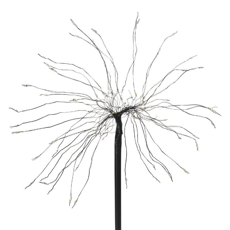 100 Led Maskrosor Lampa Usb Fyrverkeri Nattljus Trädgård Bröllopsfest Jul