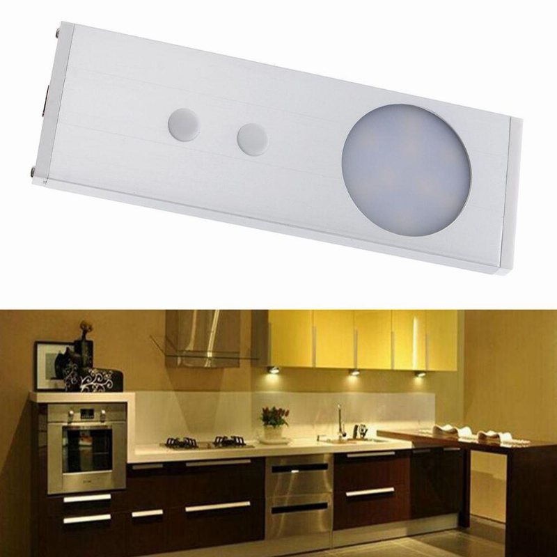 1.8w 9 Led Ir Infraröd Rörelseskåp Ljussensor Nattlampa Varm Vit/vit Dc12v