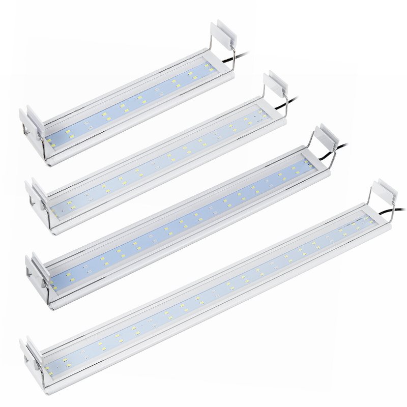 3/5/7/9w Fish Tank Light 220v Led Energibesparande Blått+vitt Ljus Linjebrytare