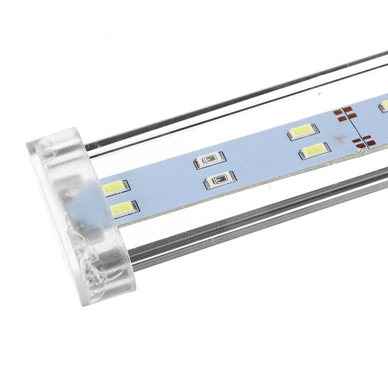 3/6/9/12w Led Aquarium Clip Light Fish Tank Vattenväxtlampa Dekor 110-240v