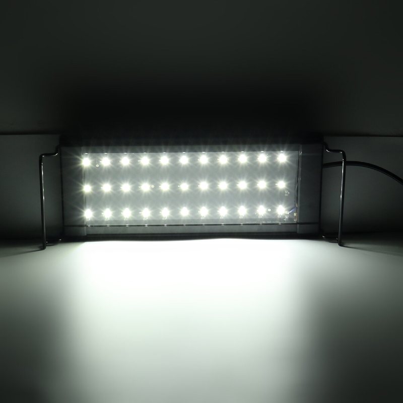 30/40/60/90 cm Led Aquarium Fish Tank Light Steglös Dimmer Smd2835 Vattengräslampa Ac100-240v