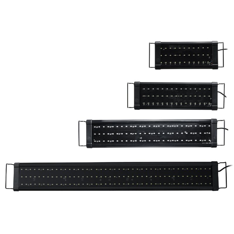 30/40/60/90 cm Led Aquarium Fish Tank Light Steglös Dimmer Smd2835 Vattengräslampa Ac100-240v