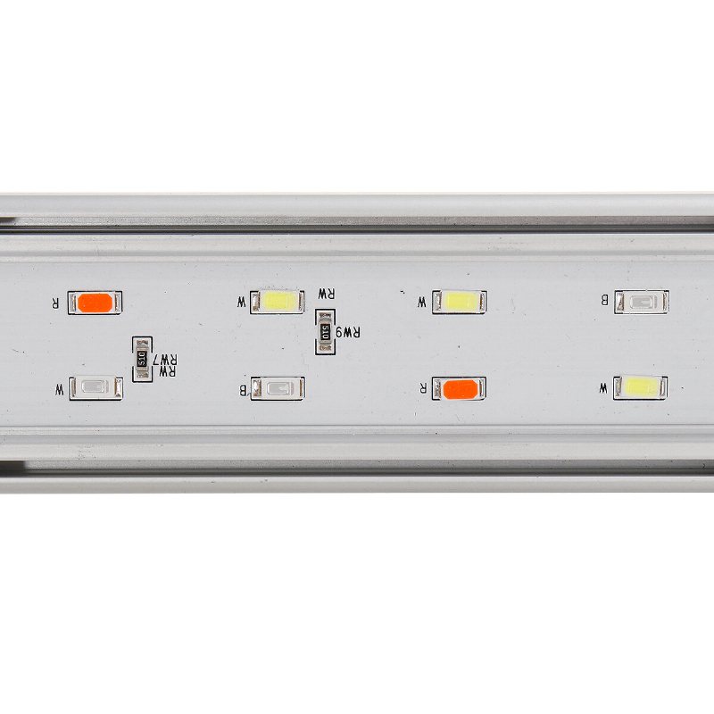 32cm 24led Rgb Aquarium Fish Tank Light 2 Lägen Dubbel Dränering Vatten Gräs Lampa