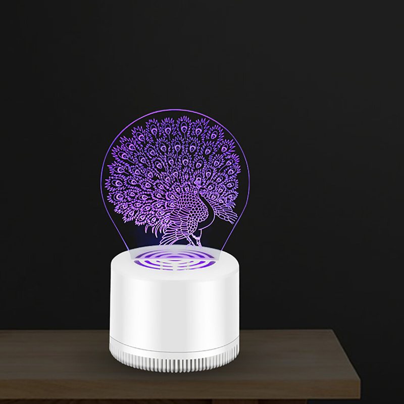 3d Mosquito Killer Light För Inomhusbruk Usb-strömförsörjning Ingen Strålningssäker För Baby