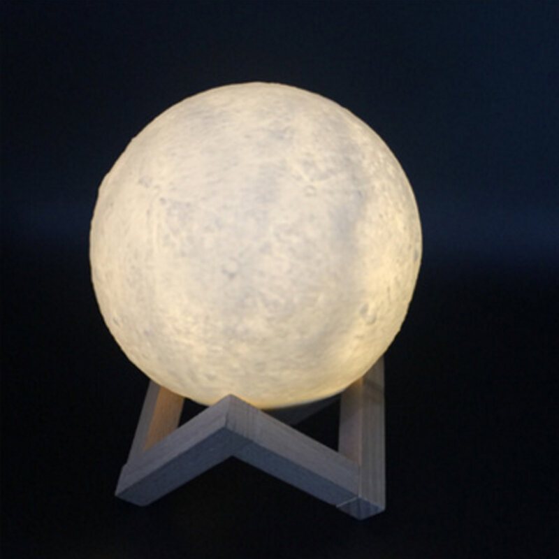 3d Pvc Moon Light Remote Dimmer Led Small Usb Charging Night Arom
