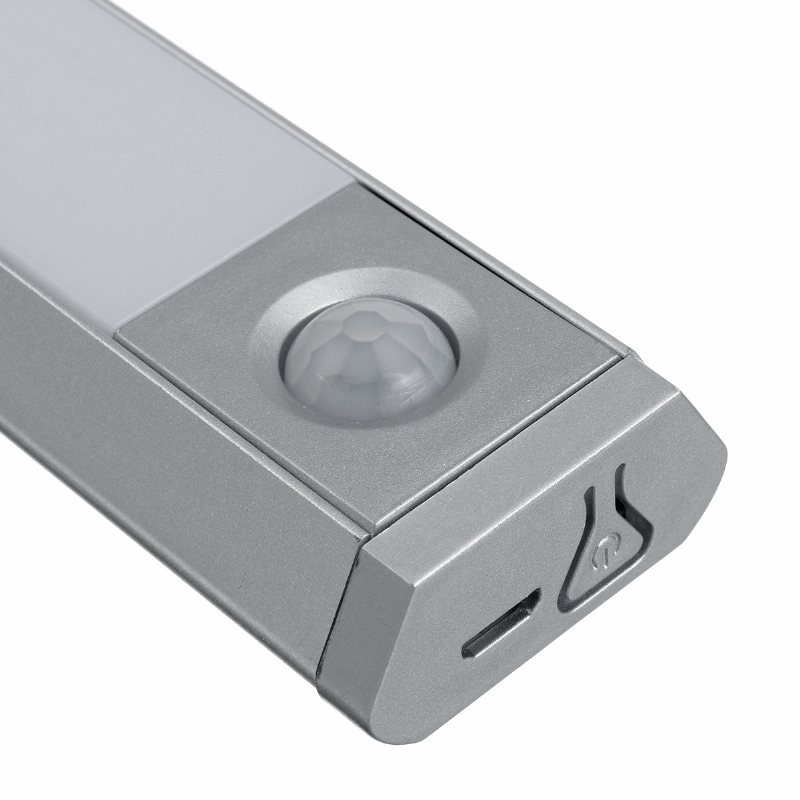 60 Led Usb Uppladdningsbar Rörelsesensor Garderobslampa Trådlös Underskåpslampa