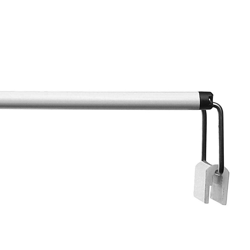 8w 26 Led Aquarium Fish Tank Light Panel Blå+vit Lampa Justerbar Aluminium