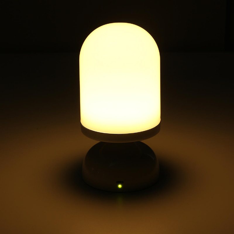 Bärbar Usb Uppladdningsbar Led Nattlampa Hängställning Bord Vibrationssensor Lampa