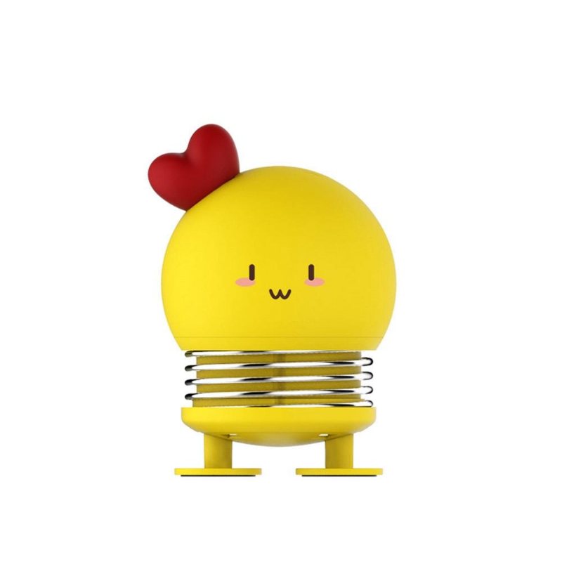 Kreativ Led Cartoon Spring Switch Kanin Hjort Nattlampa För Barn Leksak Tryckavlastning Present