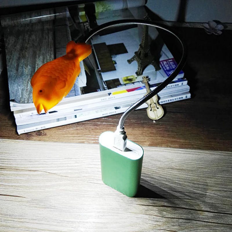 Kreativ Söt Djurform Led Usb Nattlampa För Bärbar Pc Laptop Power Bank