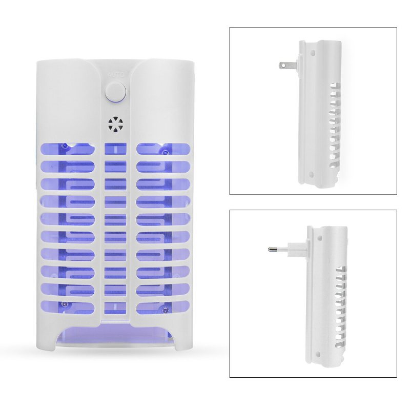 Led Elektrisk Myggfluga Insektsdödare Killing Catcher Trap Lamp Light Uv
