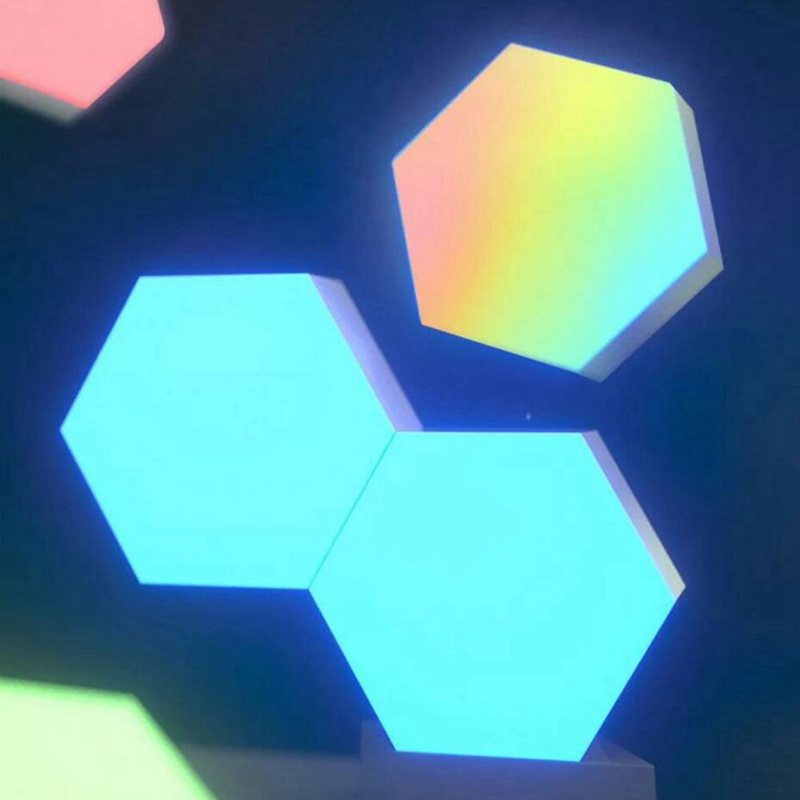 Lifesmart Creative Geometry Assembly Smart Control Hempanellampa Nattljus