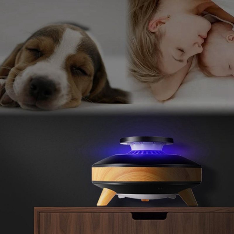 Lustreon Usb Elektronisk Insektsmedel Myggdödarlampa Smart Led-ljussensor Bug Zapper