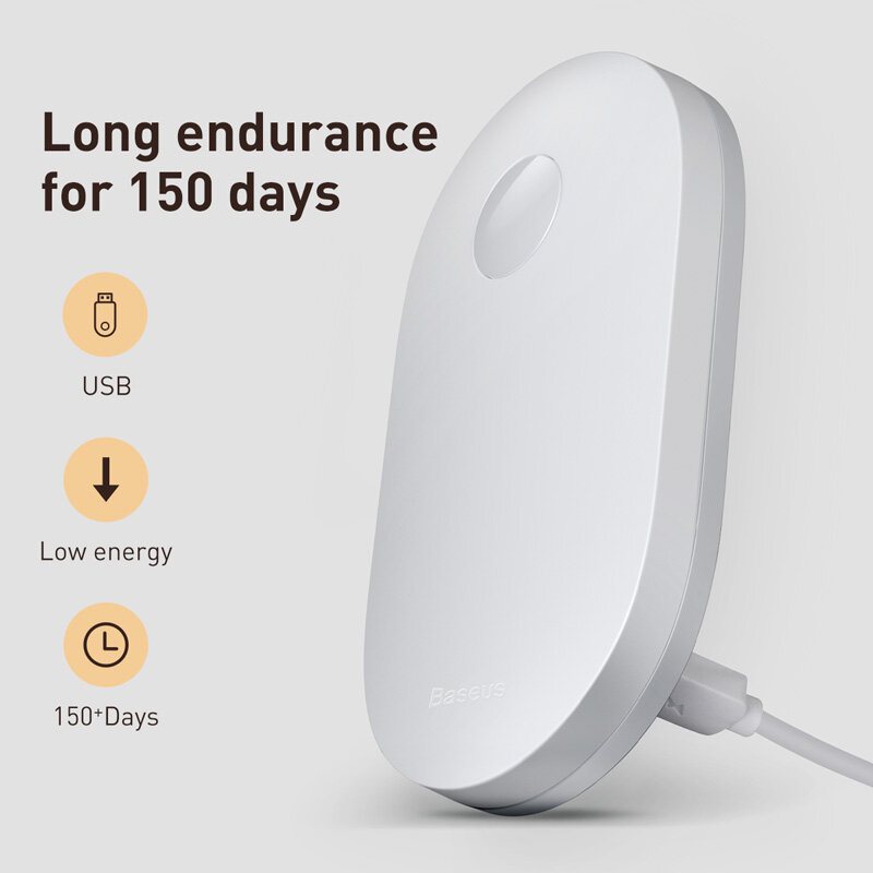 Pir-rörelsesensor Nattljus Mänsklig Induktionsbakgrundsbelysning Magnetisk Led-ljus Uppladdningsbar Sänglampa Vägglampa För Hem För Zigbee