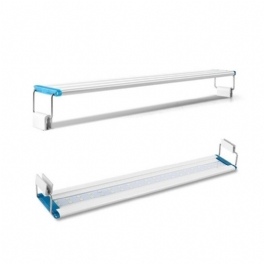 Super Slim Led Aquarium Light Aquatic Plant Lighting 18-30cm Utdragbar Vattentät Clip-on Lampa För Akvarium
