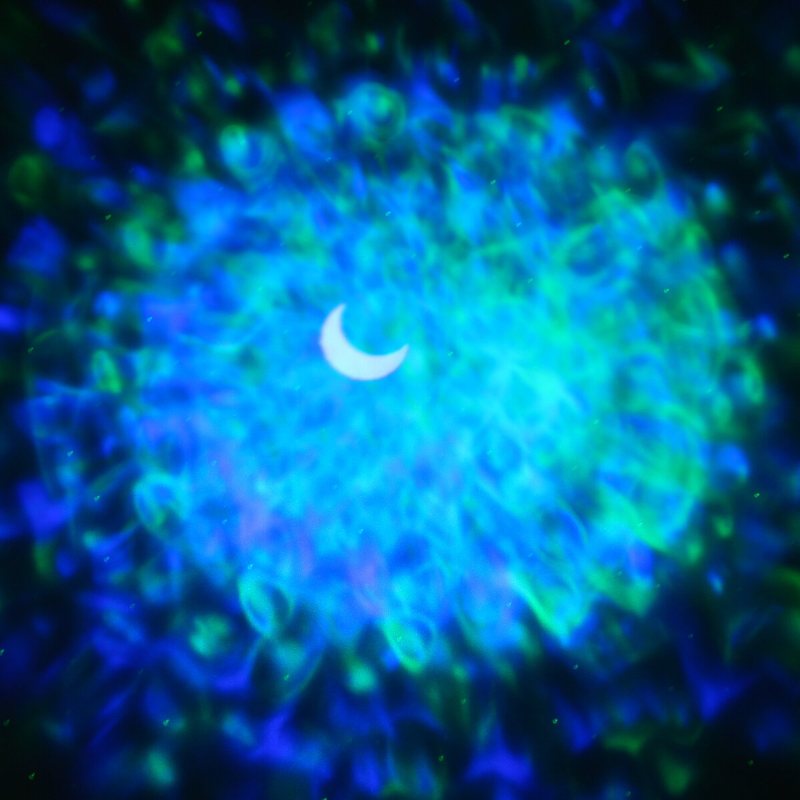 Usb Led Star Projektor Nattljus 6 Färger Ocean Wave Galaxy Projektionslampa