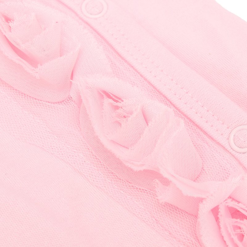 22'' Handgjorda Rosa Dockakläder Reborn Newborn Baby Girl Jumpsuit Huvudbonad