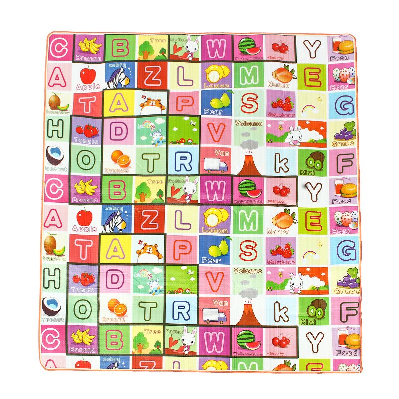 Baby Kids Golv Lekmatta Matta Picknickkudde Crawling Mat Pad Spädbarn