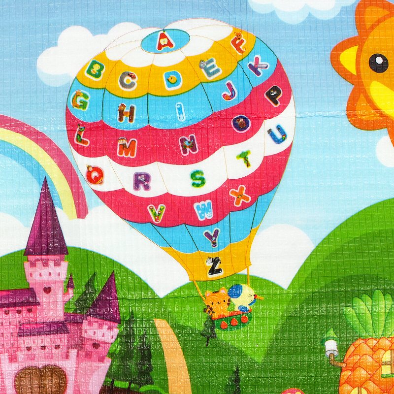Baby Kids Golv Lekmatta Matta Picknickkudde Crawling Mat Pad Spädbarn