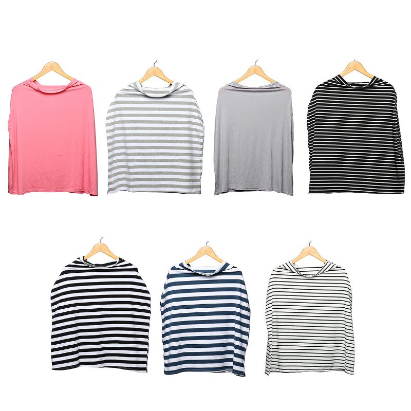 Bomull / Mjölk Silk 5 In1 Baby Matningsöverdrag Amningshalsduk Amningsöverdrag