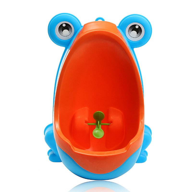 Mode Groda Pojke Baby Toalettträning Barn Pott Urinal Pee Trainer Urin Badrumstillbehör Heminredning