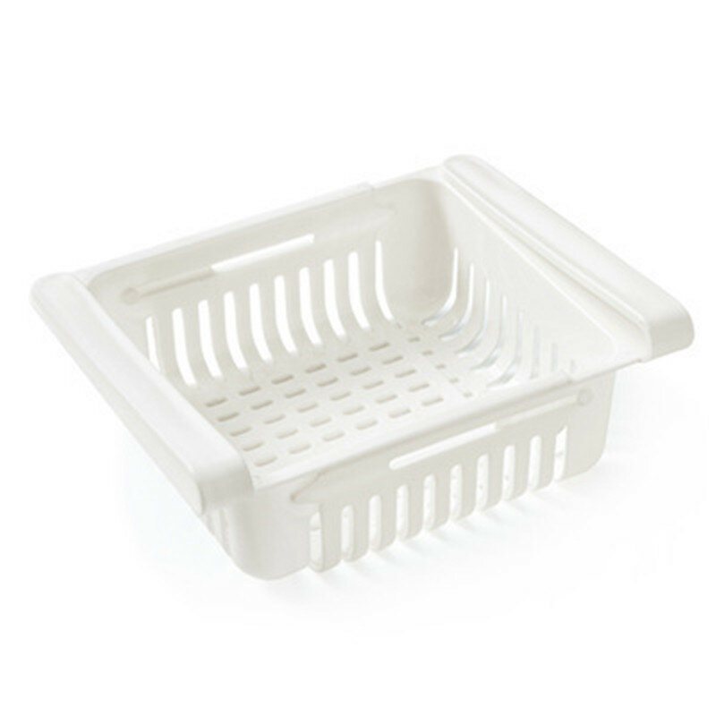 1 Styck Förvaringshållare Kök Artikel Förvaringshylla Kylskåp Låda Hyllor Tallrik Lager Förvaring Korgställ Desktop Organizer