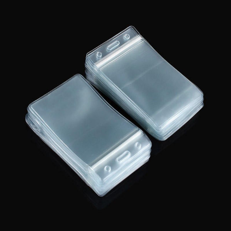 50 St/lot 115x68 mm Vertikal Form Utställare Student Arbetskort Ferrule Kortfodral