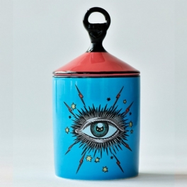 Big Eyes Burk Händer Med Keramiska Lock Dekorativa Burkar Ljusstakar Förvaringsburkar Kosmetisk Förvaringstank Penna Pennor Hållare