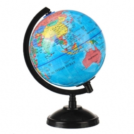 Led Luminerad Globe Earth Usb Powered 14cm Roterbar Modell För Barn Utbildning Heminredning
