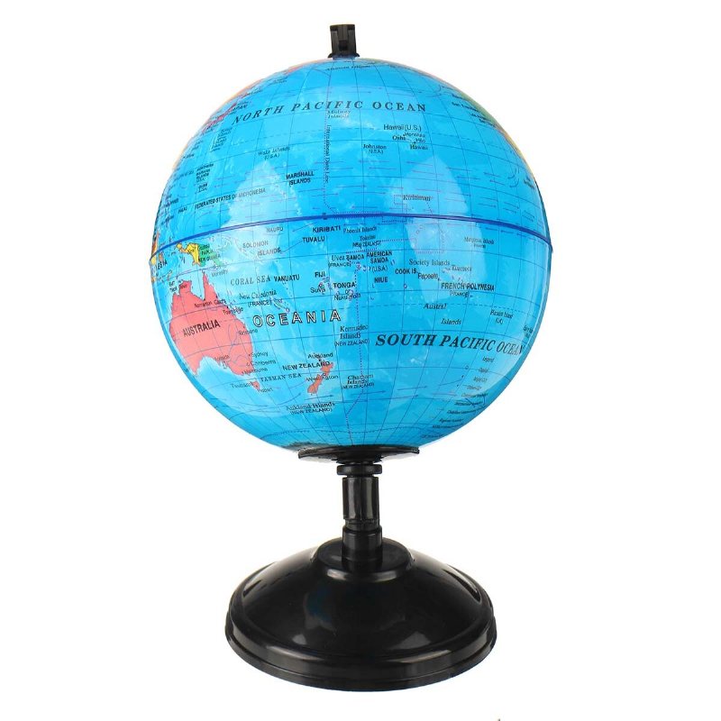 Led Luminerad Globe Earth Usb Powered 14cm Roterbar Modell För Barn Utbildning Heminredning