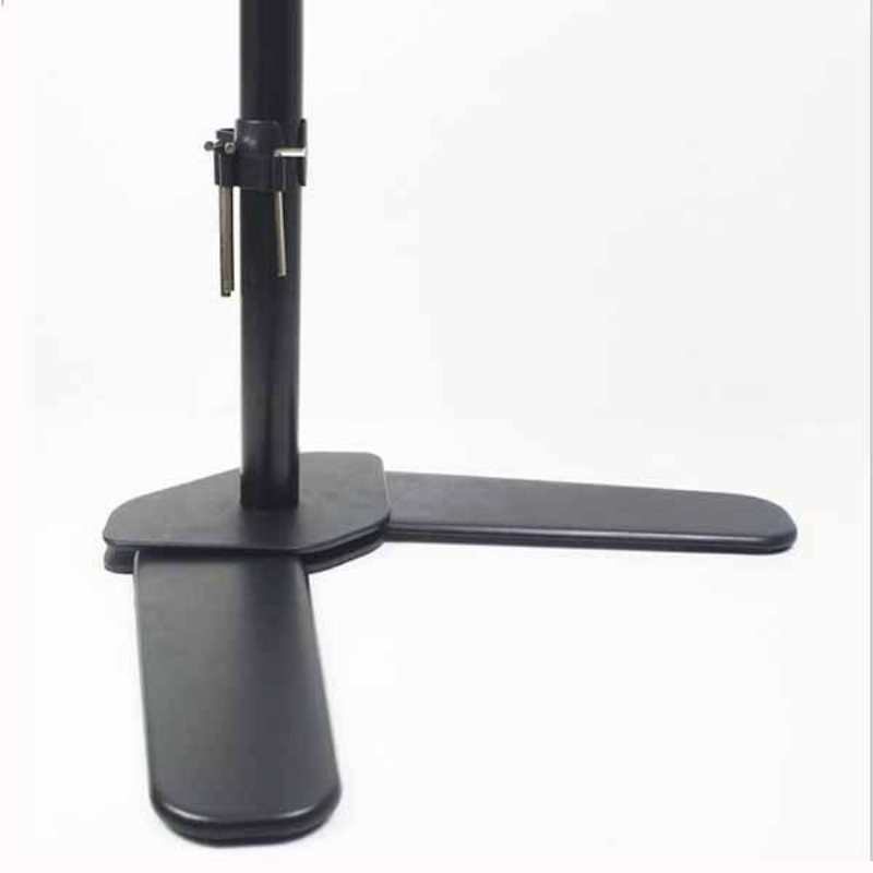 Ms01 Dual Arms Monitor Bracket Mount Stationär Datorstativ 360 Grader Roterande För 10-27 Tums Datorskärm