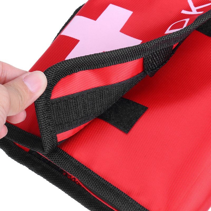 Utomhus Bärbar Första Hjälpen Kit Medicinsk Förvaringsväska Vattentät Bil Som Bär Hushållsnödpaket Rese Paket