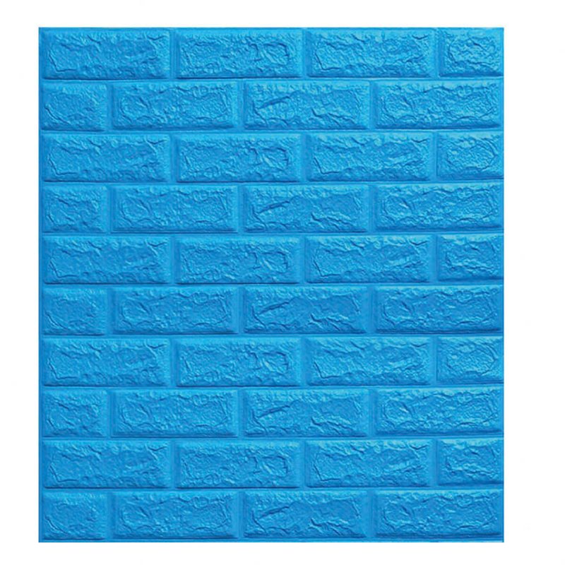 3d Brick Diy Wall Sticker Självhäftande Vattentäta Paneler Tapetdekal 3d Tegelmönster Skumväggdekal För Heminredning