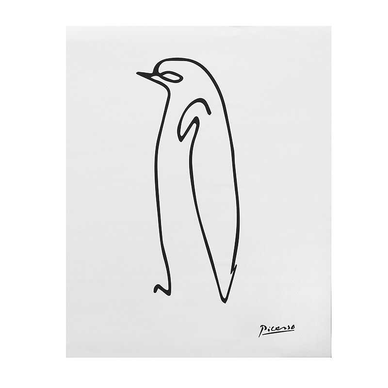 40*50 cm Picasso Hängande Affischtryck Canvas Abstrakt Ramlösa Väggkonstmålningar