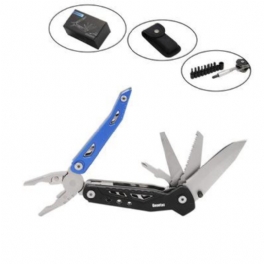 034-a 9 In 1 Multifunktionella Verktyg Cykelreparationsverktyg Field Survival Repair Kniv