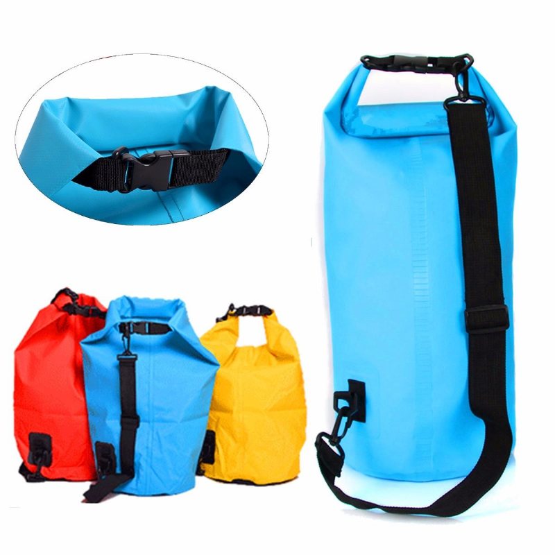 10l Vattentät Påse Förvaring Torrpaket Camping Vandring Simning Forsränning Kajak Float Pouch