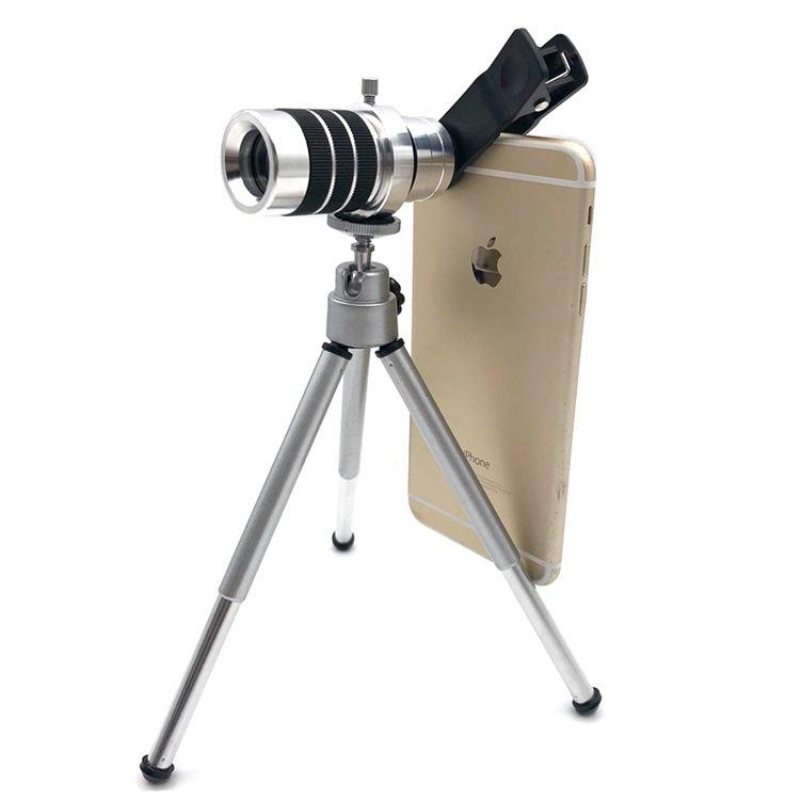 10x18 Högupplöst Telefonteleskop Dual Focus Hd Optisk Lins Monokulär