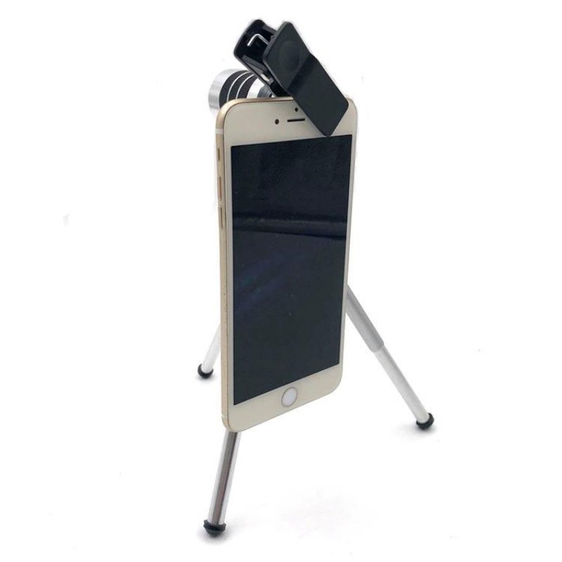 10x18 Högupplöst Telefonteleskop Dual Focus Hd Optisk Lins Monokulär